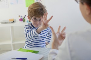 CHILD IN SPEECH THERAPY